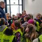 Op bezoek in het politiecommissariaat te Bredene.